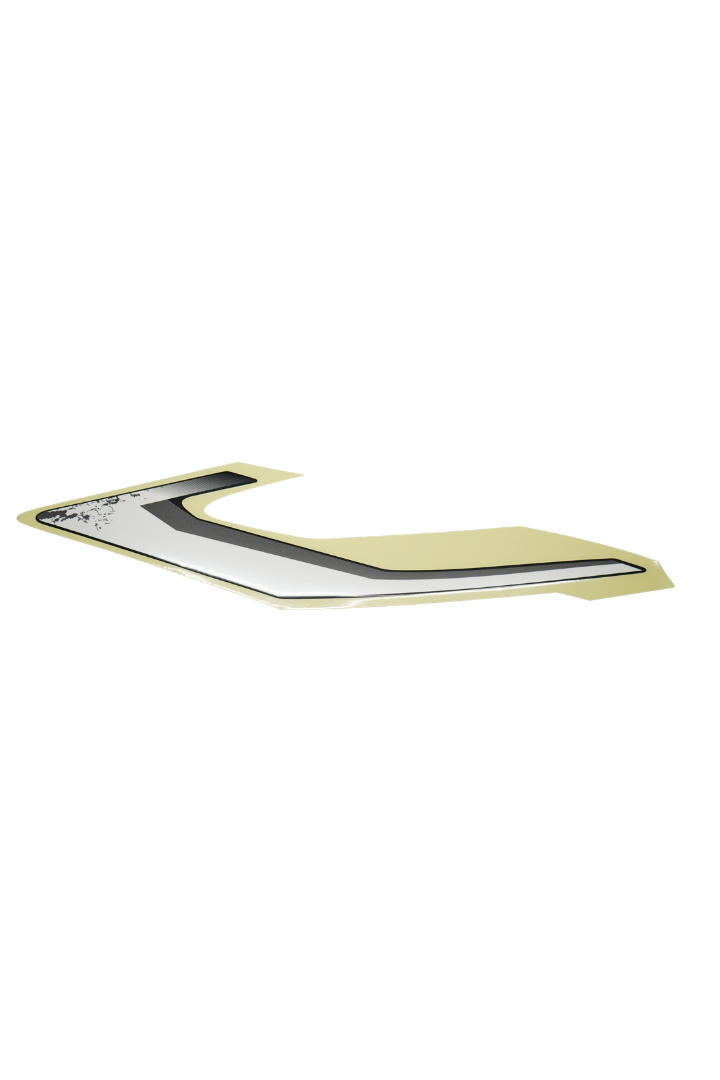 Cargue la imagen en el visor de la galería, Calcomanía Tapa Lateral Trasera Izquierda Para Suzuki DR 150 ABS Carburada 2027 Negra.
