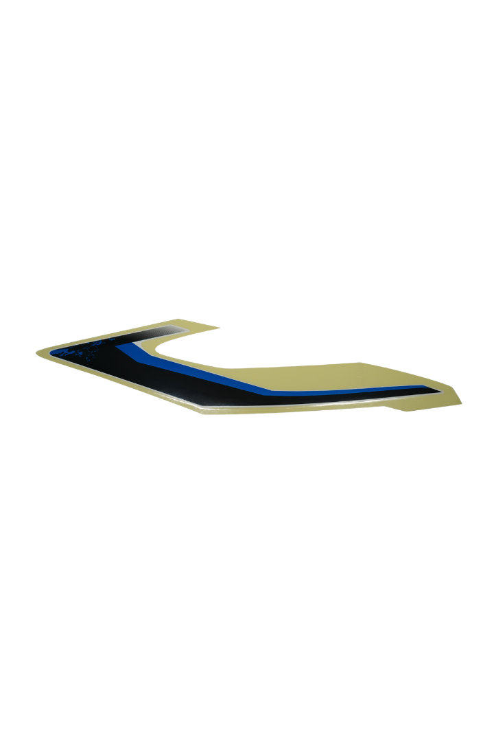 Cargue la imagen en el visor de la galería, Calcomanía Tapa Lateral Trasera Izquierda Para Suzuki DR 150 2027 ABS Blanca Carburada
