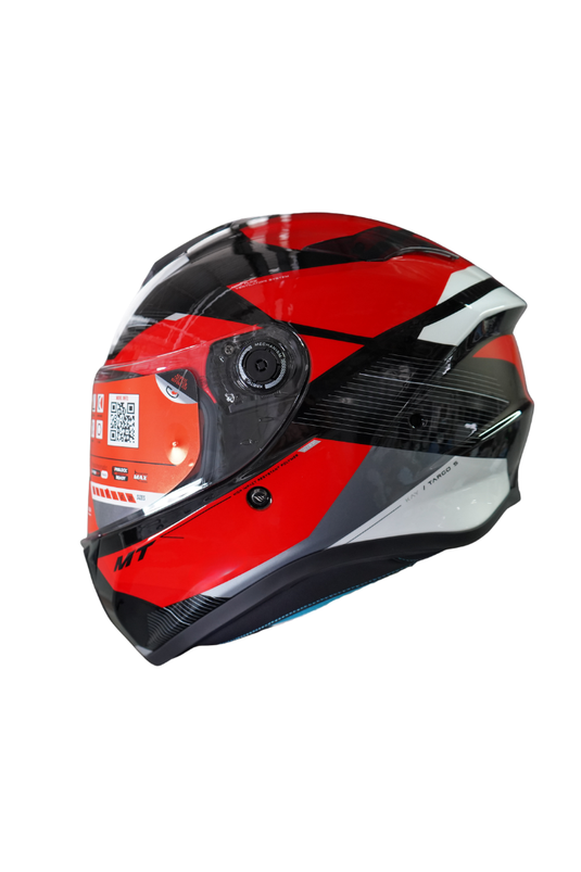Casco MT TARGO S KAY B5 Rojo Brillo