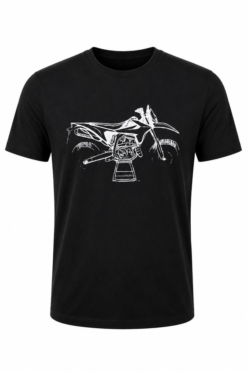 Cargue la imagen en el visor de la galería, Camiseta Suzuki DRZ4 - Negra
