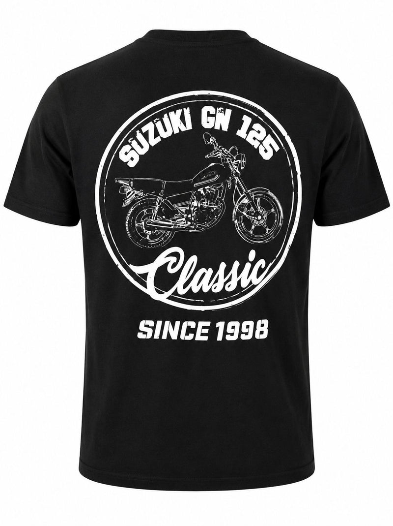 Cargue la imagen en el visor de la galería, Camiseta GN 125 Classic- Negra
