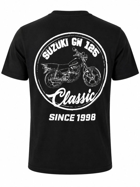 Camiseta GN 125 Classic- Negra