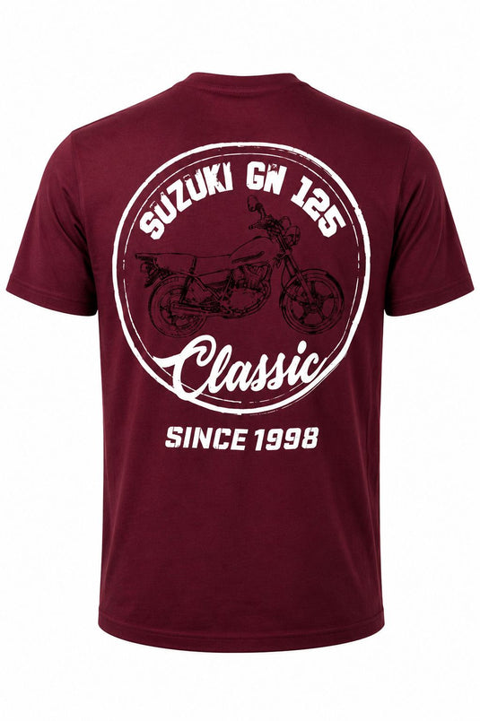 Camiseta GN 125 Classic- Vino Tinto